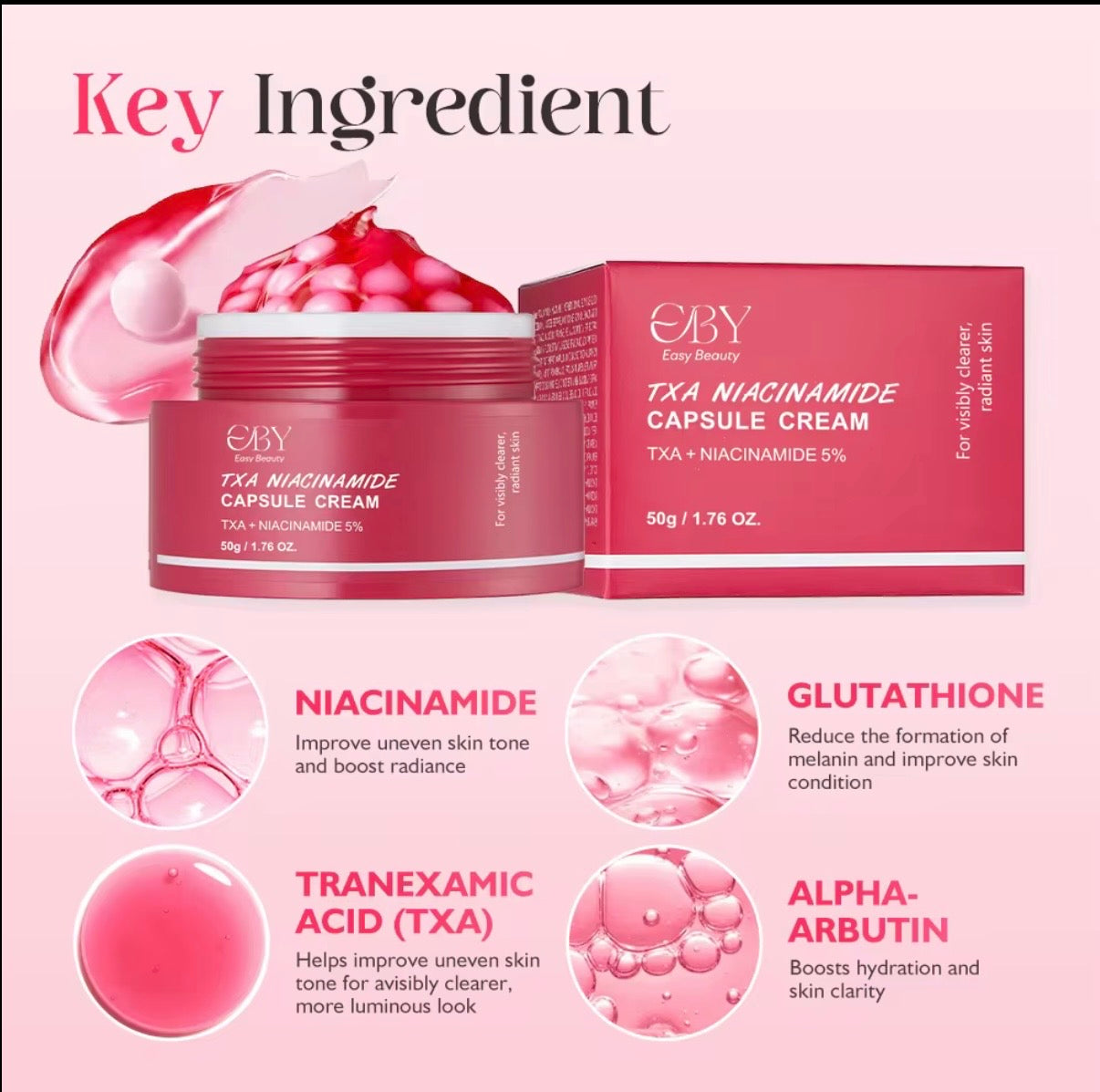 GlowByVirgi Crema Facial Golden con Vitamina C