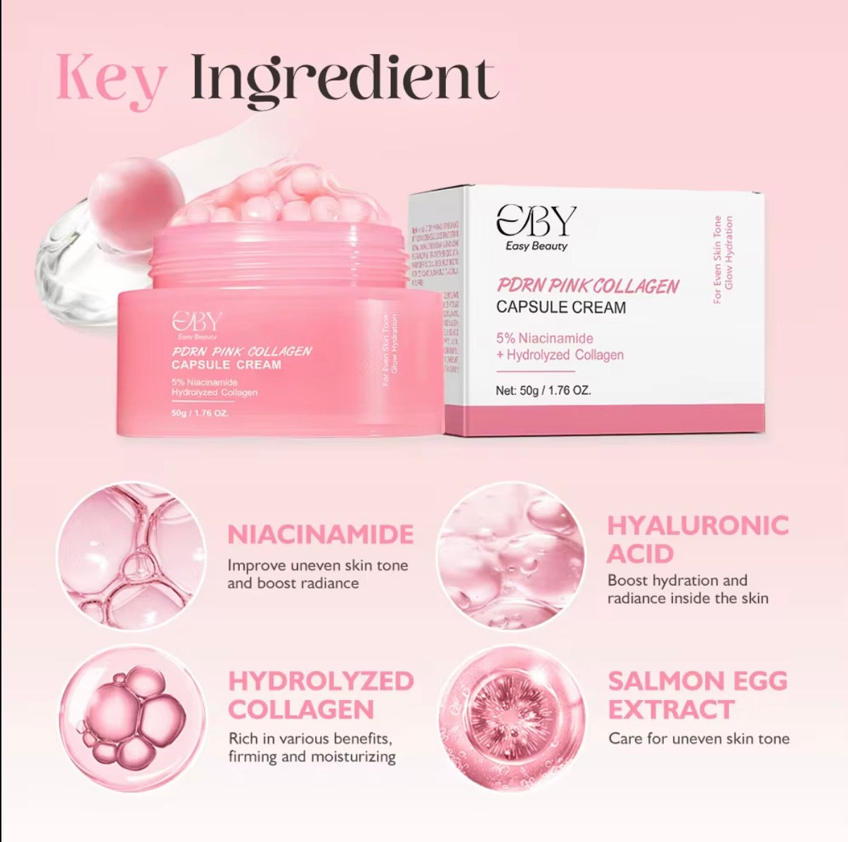 GlowByVirgi Crema Facial Golden con Vitamina C